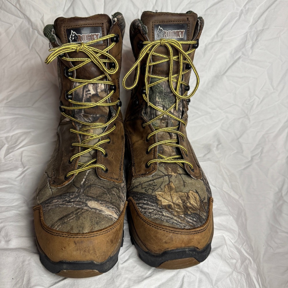Rocky Waterproof‎ Camo Hunting Boots Men's Size Unknown